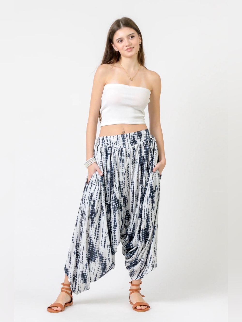 Rhea Malibu Tie-Dye boho style Pants